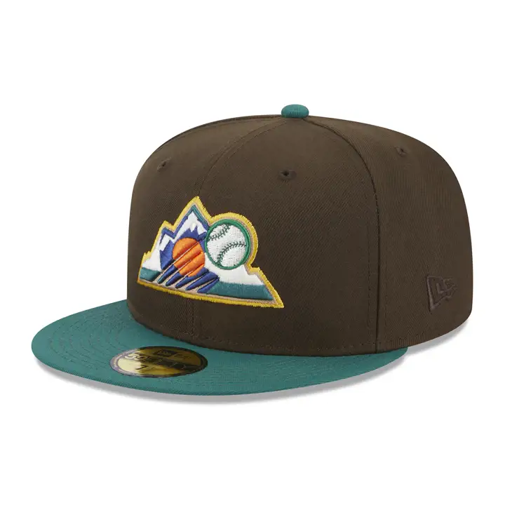 Colorado Rockies MLB Mallard Call 59FIFTY nvrt/ vrt/ jau