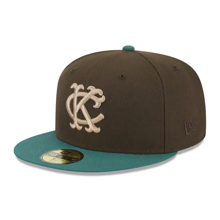 Casquette 59FIFTY MLB Kansas City Royals Mallard Call nussbaum/ vert/ jaune