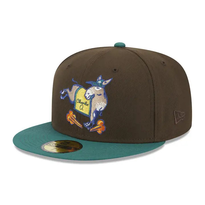 Casquette Oakland Athletics MLB Mallard Call 59FIFTY 1 wlnt/grn/yel