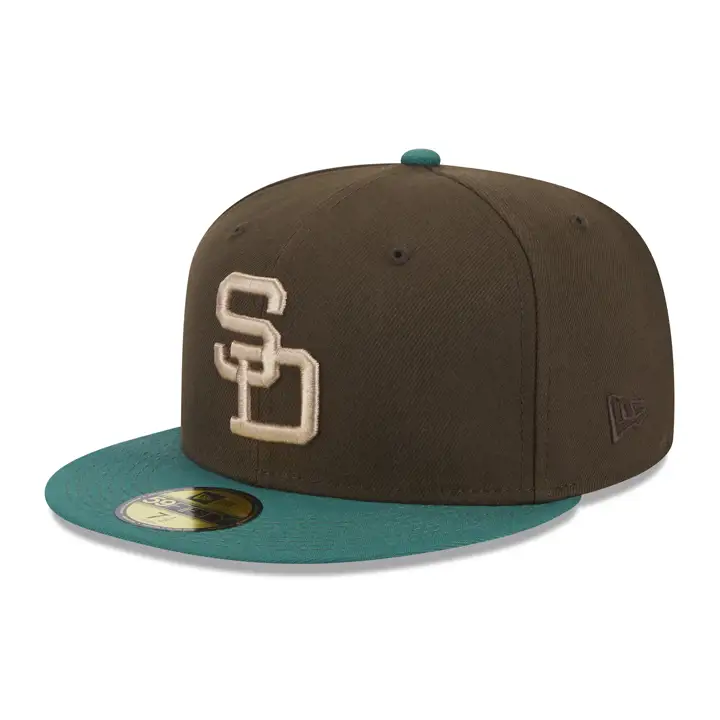 Casquette 59FIFTY MLB San Diego Padres Mallard Call wlnt/vert/jaune