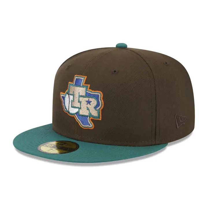 Casquette 59FIFTY MLB des Texas Rangers Mallard Call wlnt/vert/jaune