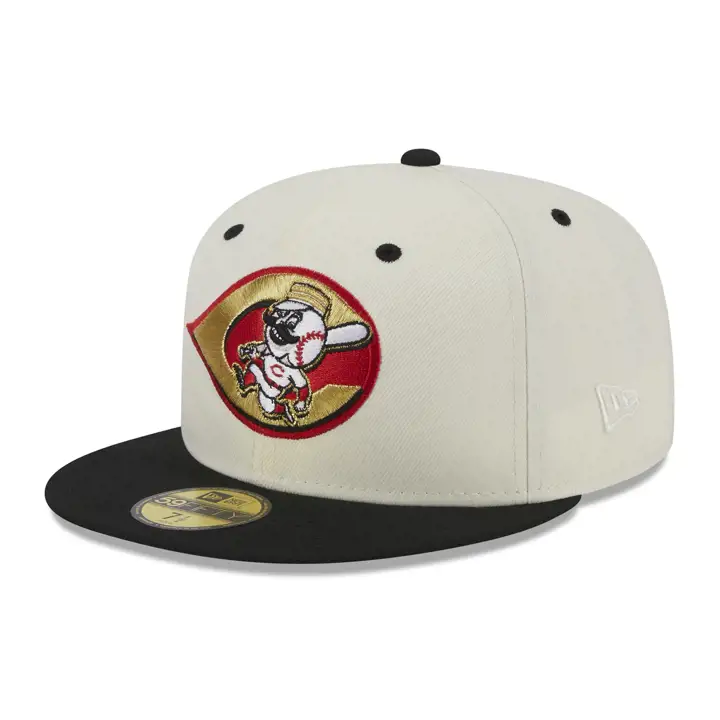 Casquette 59FIFTY Cincinnati Reds MLB Touch of Gold ivo/ blc/ vrt
