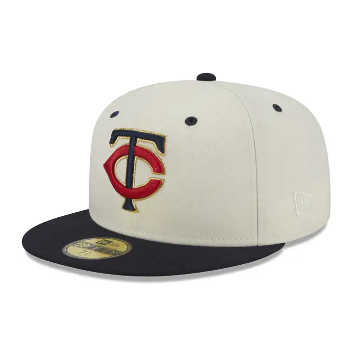 Minnesota Twins MLB Touch of Gold 59FIFTY ivo/ bleu/ vrt