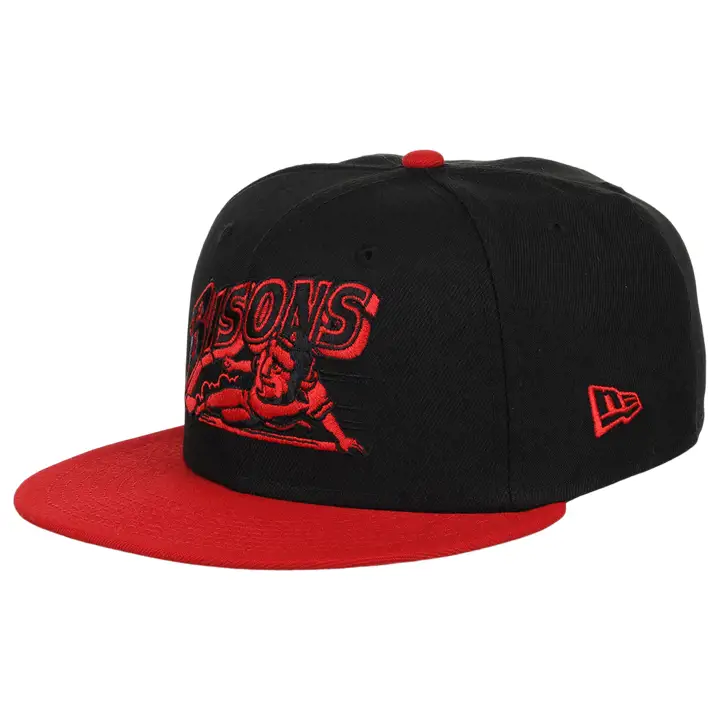 Buffalo Bisons MiLB BLK/RED 59FIFTY BLK/RED