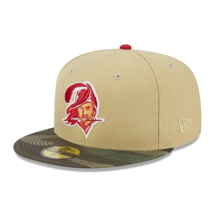 Tampa Bay Buccaneers MLB Munfu Camo 59FIFTY Vég Or/ camouflage/ o