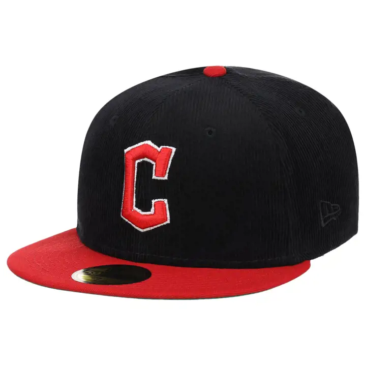 Cleveland Guardians MLB Casquette 59FIFTY Cordon Noir blk/ rouge/ vert