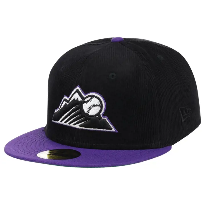 Colorado Rockies MLB Black Cord 59FIFTY n/v/v