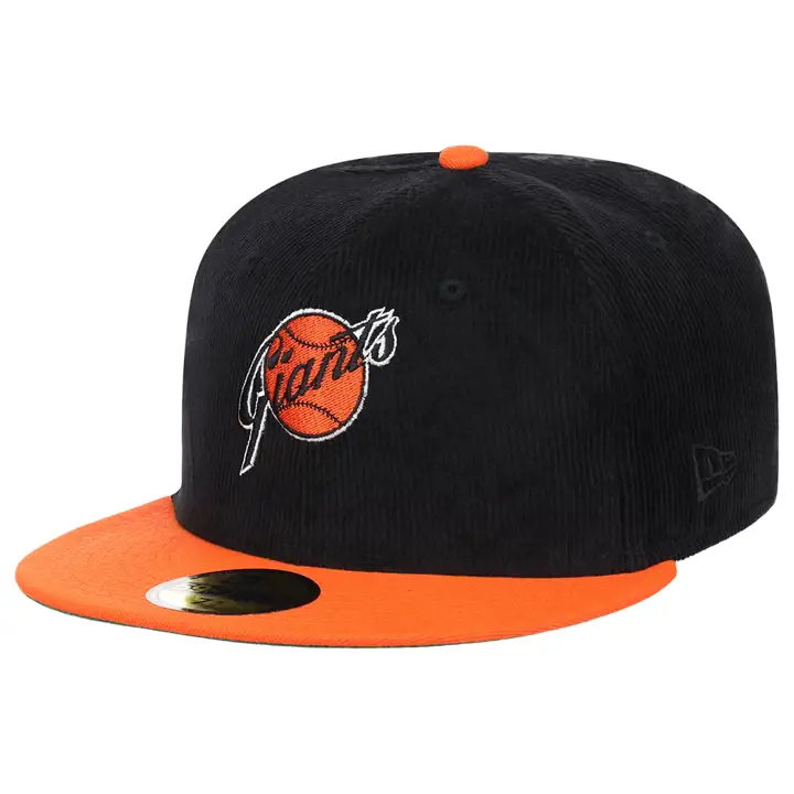San Francisco Giants MLB Black Cord 59FIFTY n/b/v