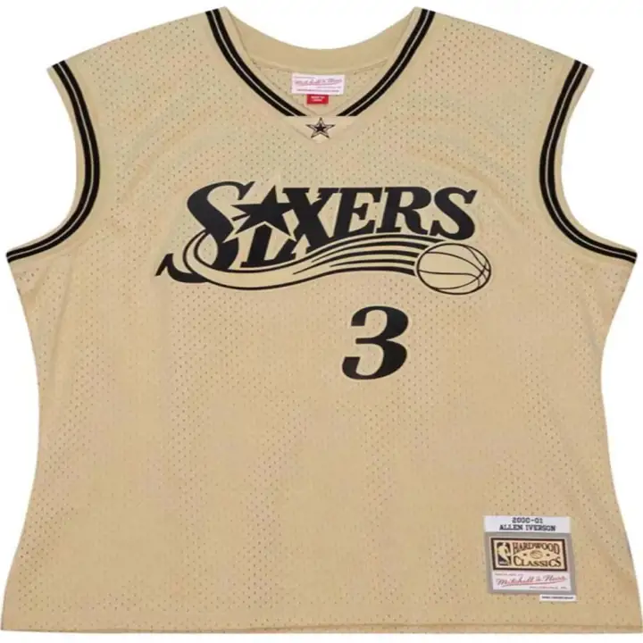 Maillot NBA Swingman Philadelphia 76ers Kaki Allen Iverson K