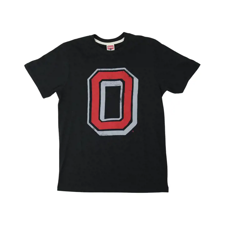 T-shirt Homage Block O NCAA Ohio State CHARBON