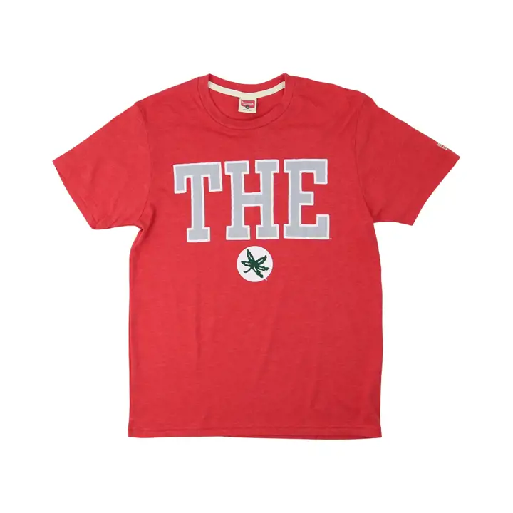 T-shirt hommage Ohio St B NCAA rouge