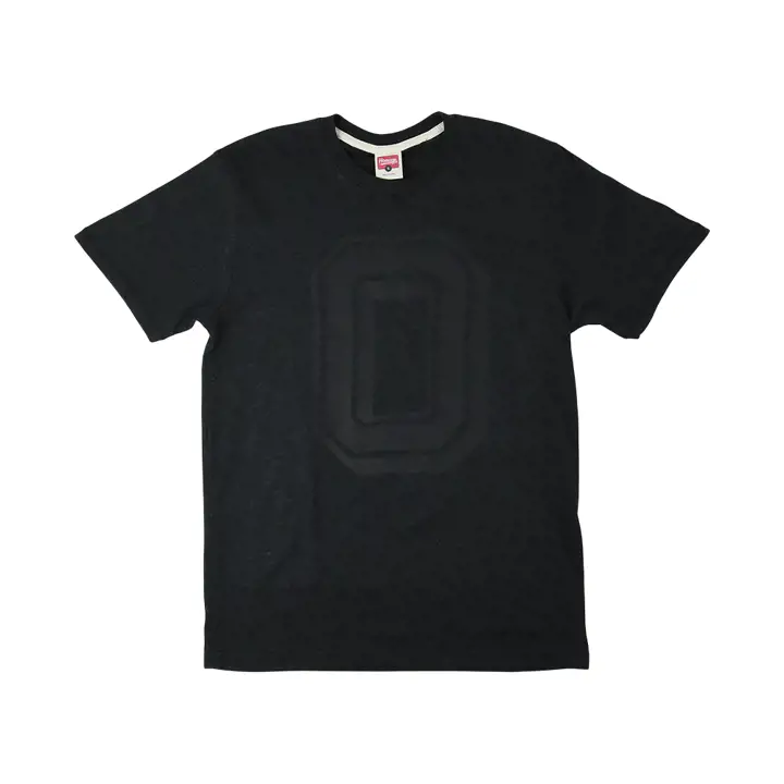 T-shirt charbon Homage Tonal Block O des Buckeyes d'Ohio State NCAA
