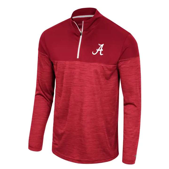 Haut zippé 1/4 Alabama Crimson Tide NCAA Positraction 23 CRIM
