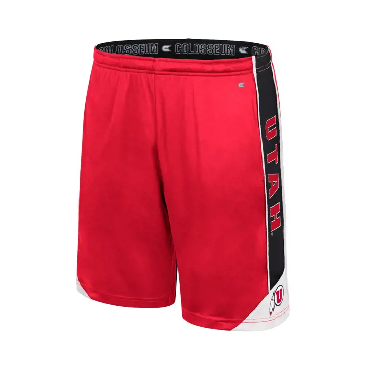 Short NCAA Haller des Utes de l'Utah 23 ROUGE