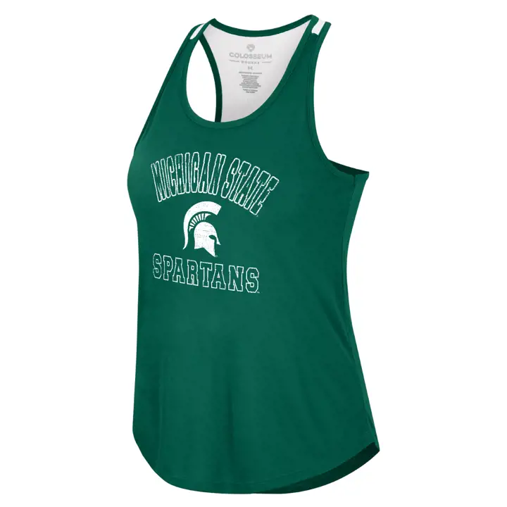 Michigan State Spartans Débardeur Femme 10 Jours NCAA 23 GRN