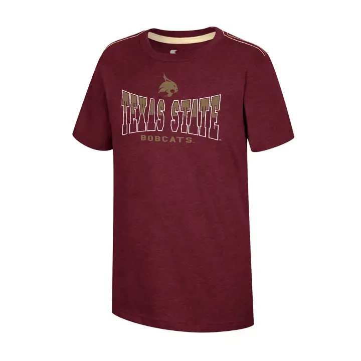 T-shirt Tiberius pour jeunes de la NCAA Texas State 23 MAR