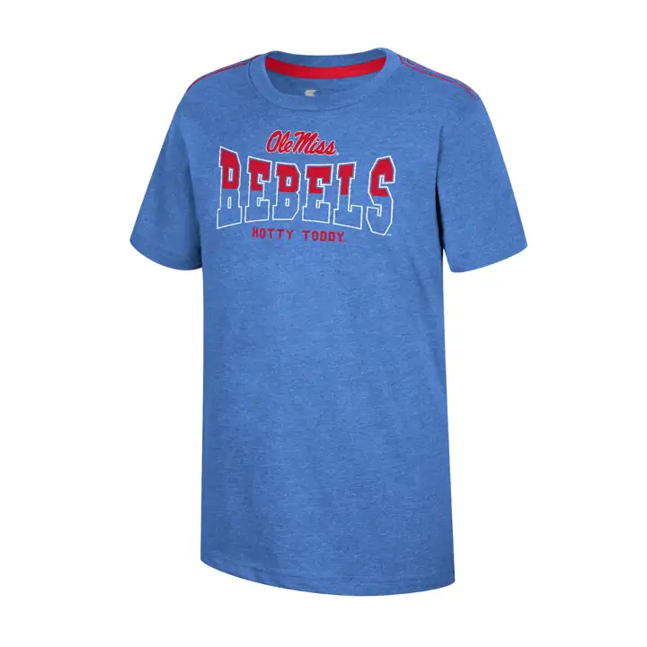 T-shirt Mississippi Rebels NCAA Tiberius pour jeune 23 BLEU MARINE