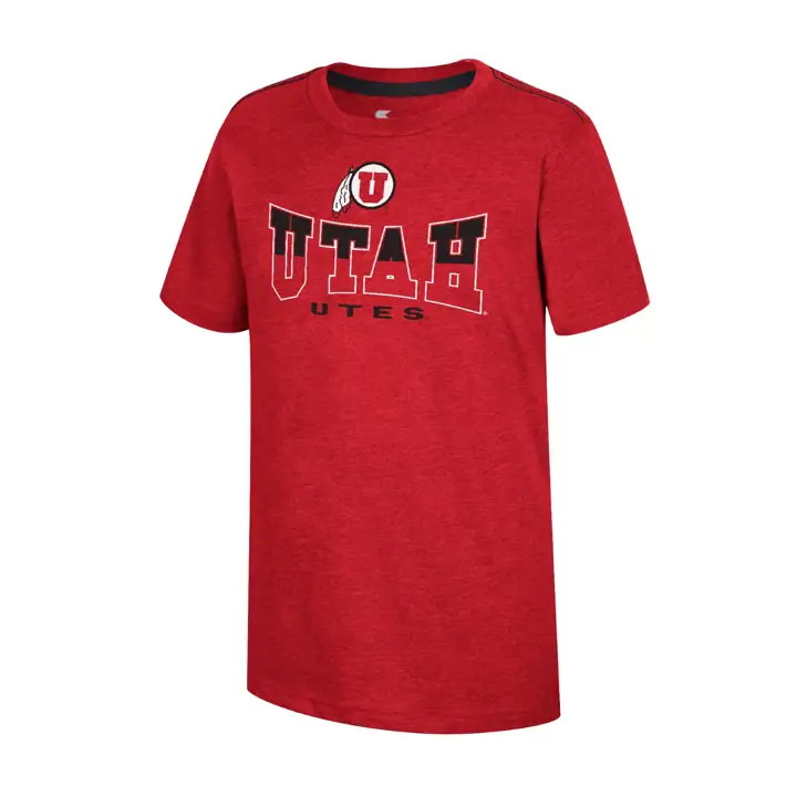 T-shirt pour jeune NCAA Tiberius des Utes de l'Utah 23 ROUGE