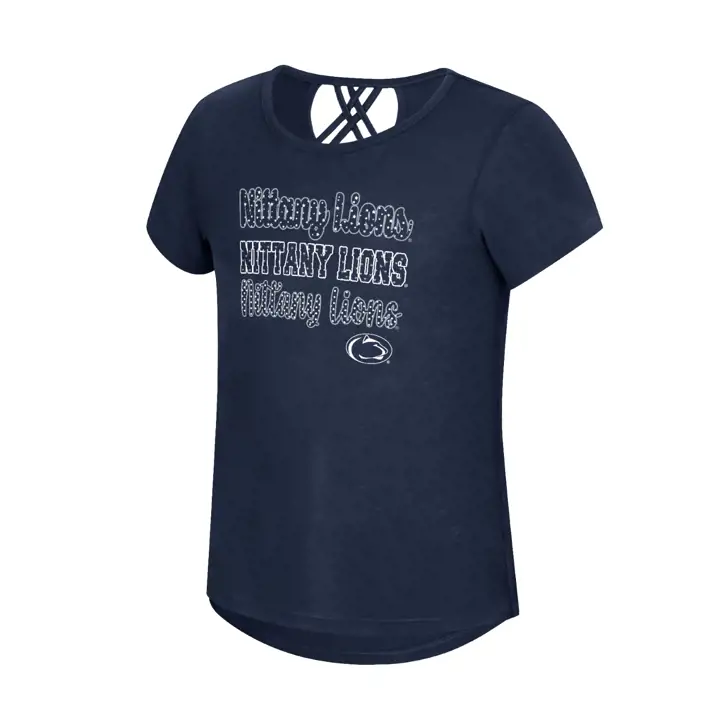T-shirt à fines bretelles Katie Penn State Nittany Lions NCAA pour jeunes filles