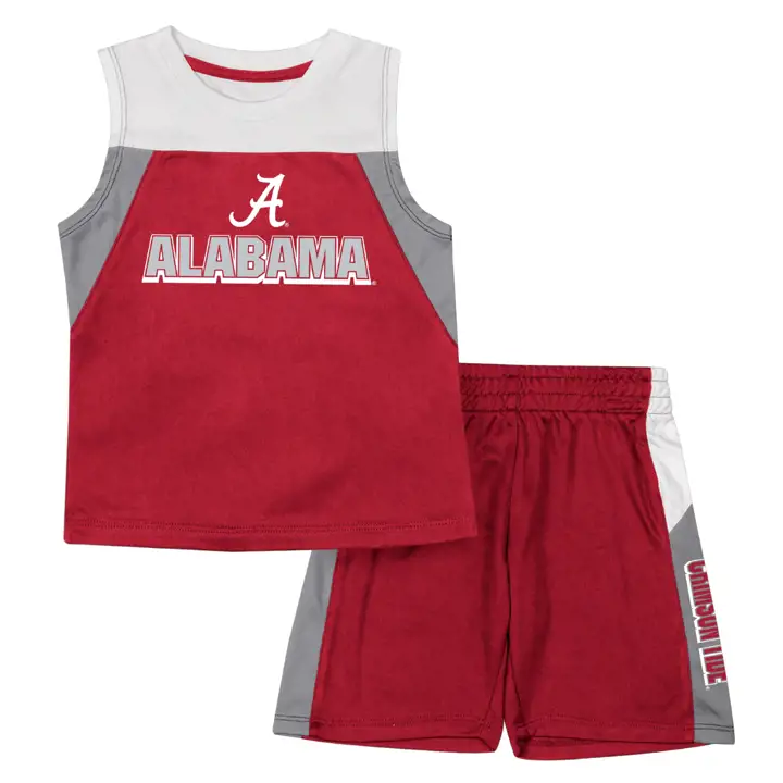 Ensemble débardeur Alabama Crimson Tide NCAA Toddler Ozone 23 CRIM
