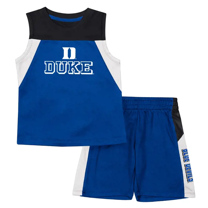 Ensemble débardeur et short Duke Blue Devils NCAA Toddler Ozone 23 RBL