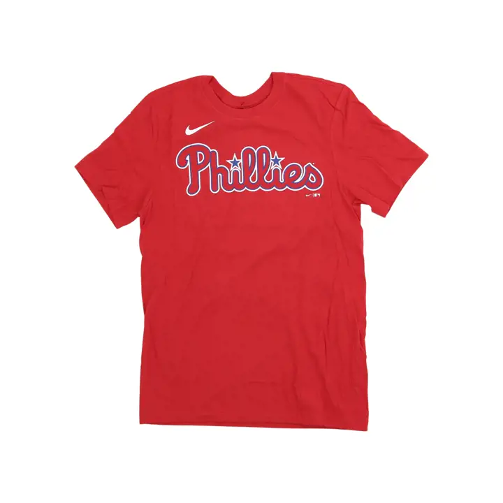 T-shirt PHILLIES MLB Nike N&N Joueur Kyle Schwarber rouge