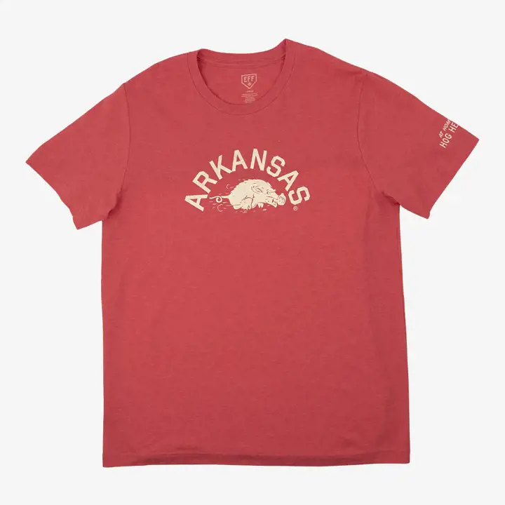 Arkansas Razorbacks Collegiate EFF T-Shirt Red