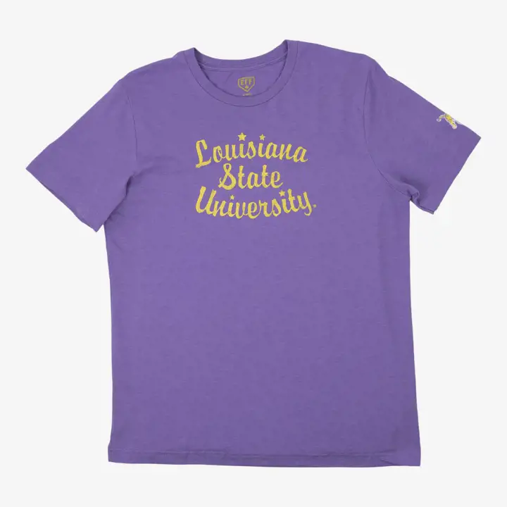 T-shirt LSU Collegiate EFF violet