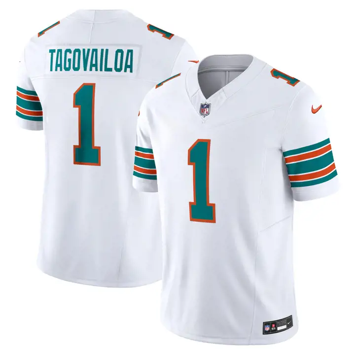 Maillot limité Miami Dolphins NFL Vapor Fuse 1 23 Tua Tagovailoa