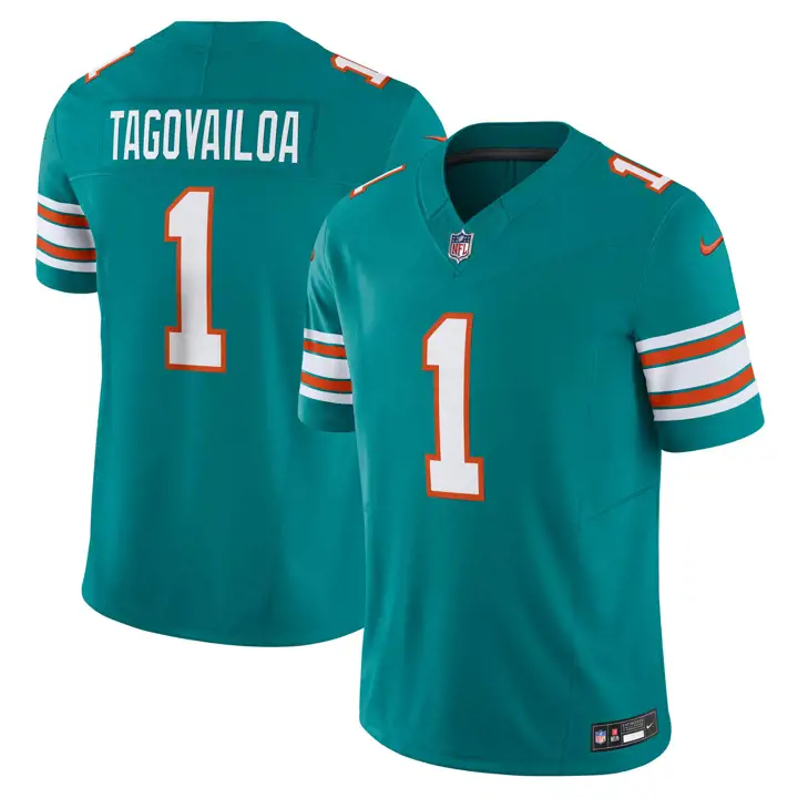 Maillot Limited NFL Vapor Fuse Miami Dolphins 23 Tua Tagovail