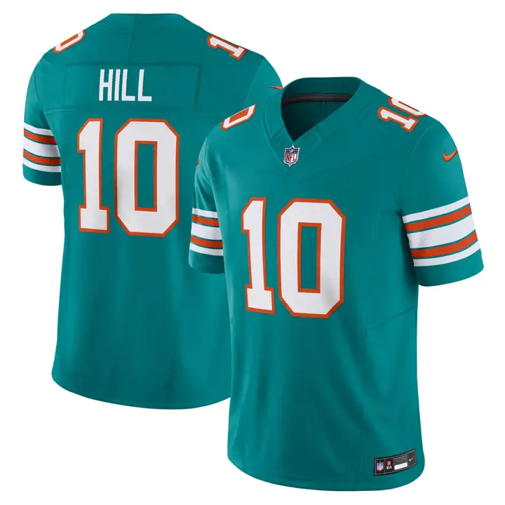 Maillot NFL Vapor Fuse Limited DOLPHINS 23 Tyreek Hill sarcelle