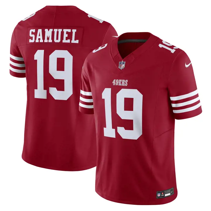 Maillot NFL Vapor Fuse Limited des 49ers 23 Deebo Samuel rouge