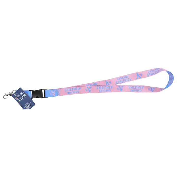 Cordon d'équipe Oakland Athletics Fashion Colorway bleu/rose