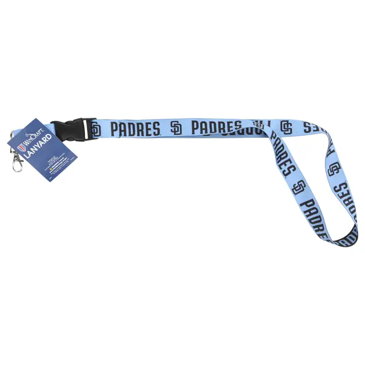 Lanière aux couleurs de l'équipe des San Diego Padres, coloris noir/bleu