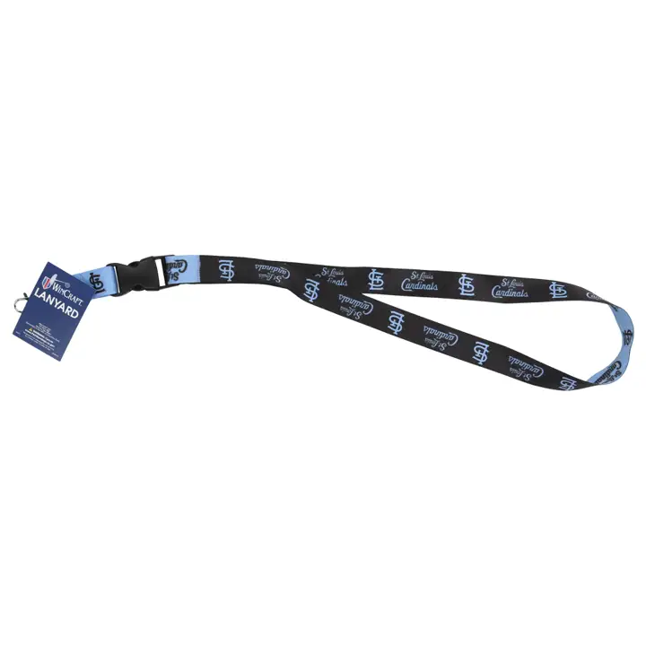 Lanière d'équipe St. Louis Cardinals Fashion Colorway noire/bleue