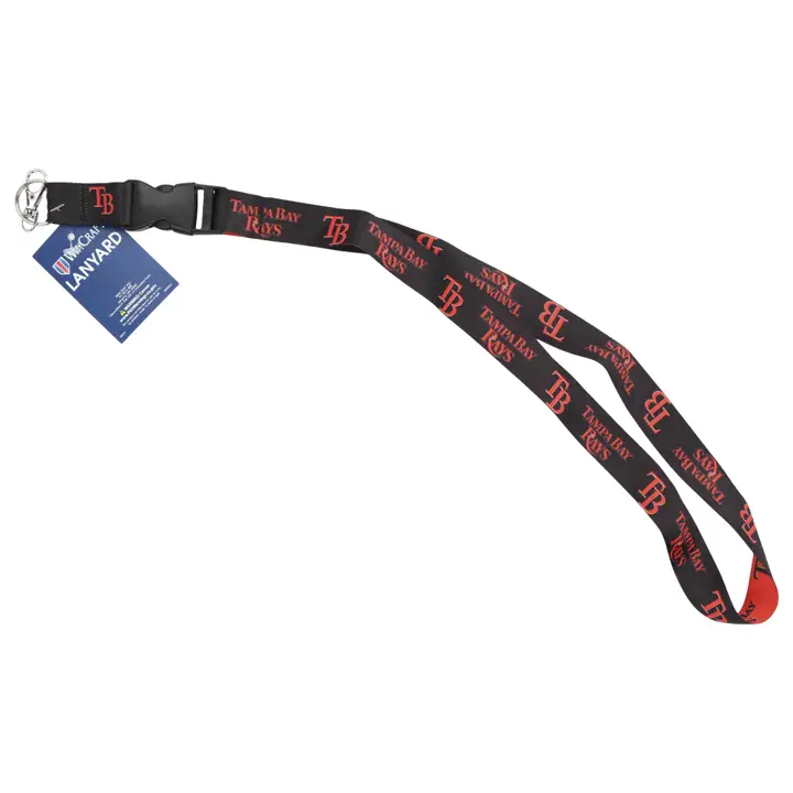 Cordon porte-badge Tampa Bay Rays Fashion Colorway blk/ red