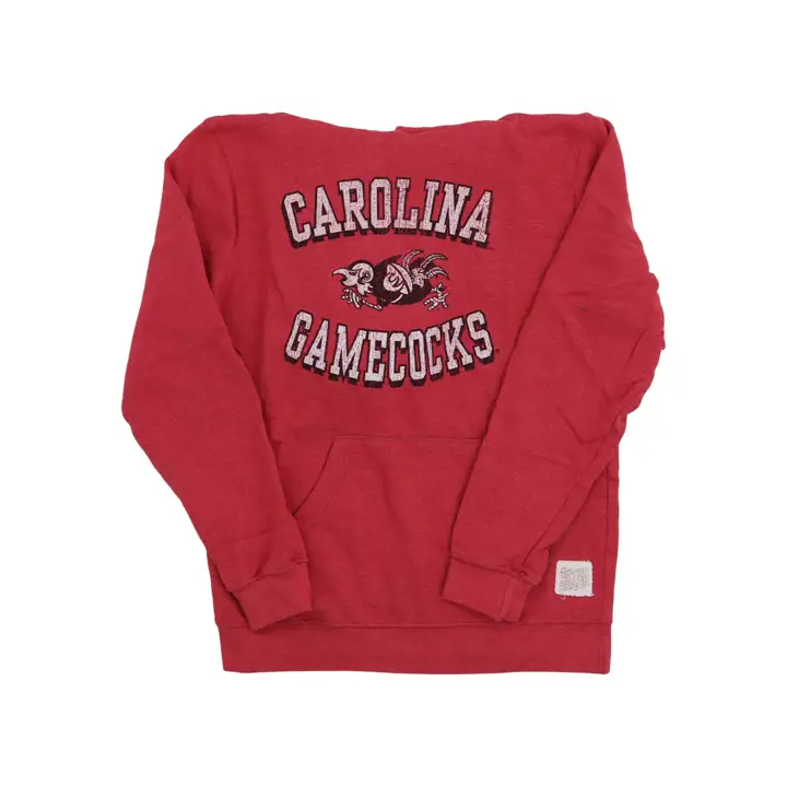 Sweat à capuche vintage triblend NCAA Gamecocks de la Caroline du Sud CRIM