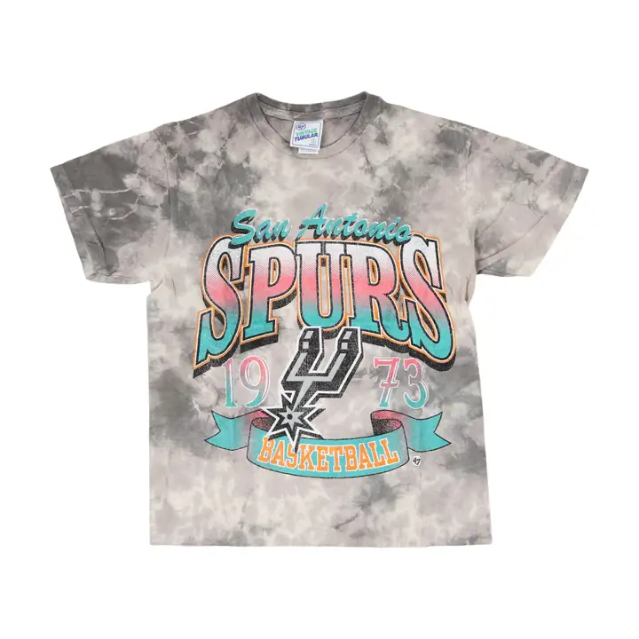 T-shirt court tubulaire vintage San Antonio Spurs NBA pour femme 22 g