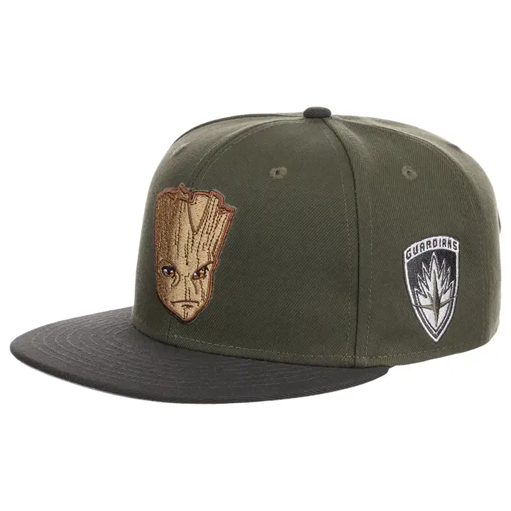 Groot Marvel Snapback DKGRN/BLK