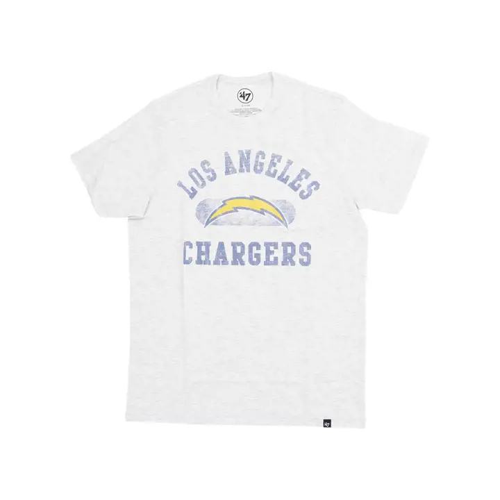 T-shirt Los Angeles Chargers NFL Brisk Franklin 23 Gris