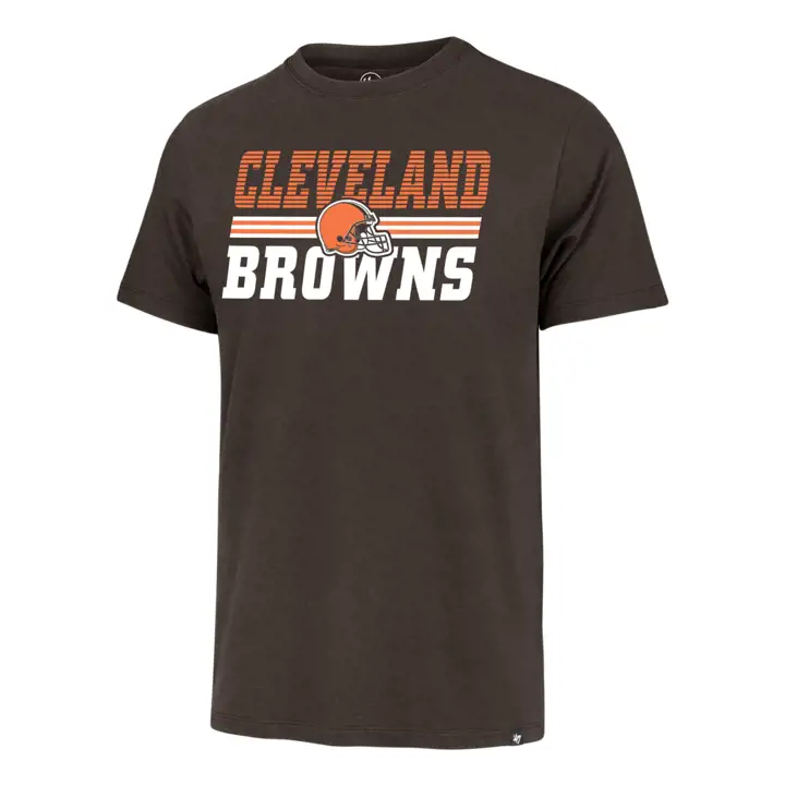 T-shirt Cleveland Browns NFL Run Thru Franklin 23 marron