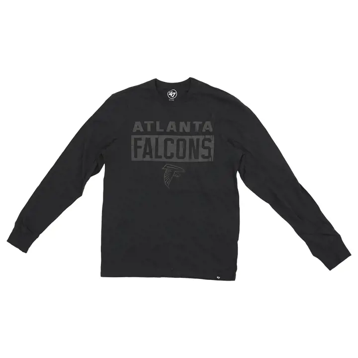 T-shirt à manches longues Atlanta Falcons NFL Iced Framework Frankie 23 blk