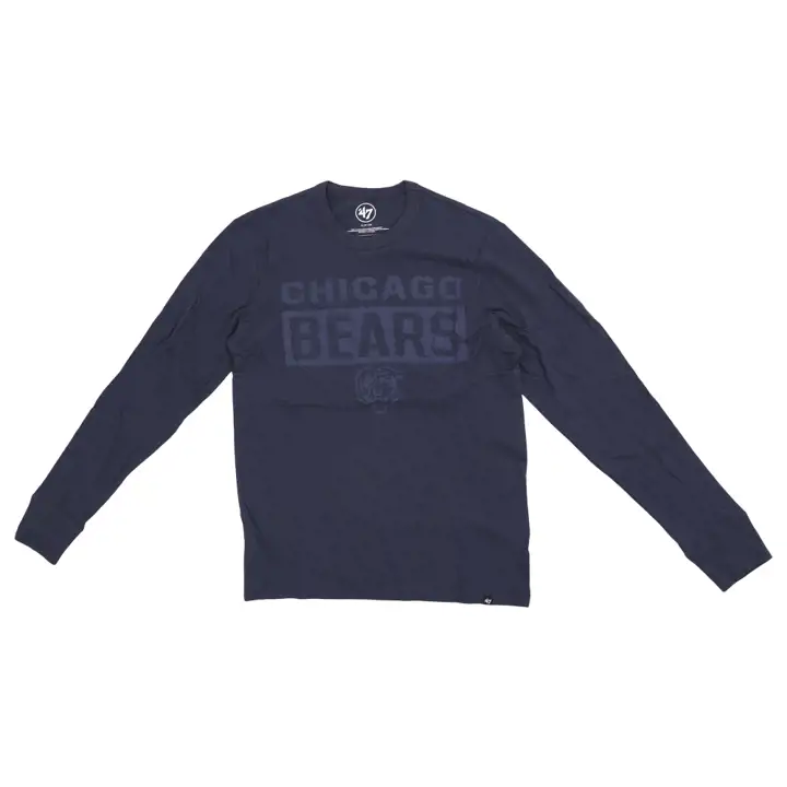 T-shirt manches longues Chicago Bears NFL Iced Framework Frankie 23 marine