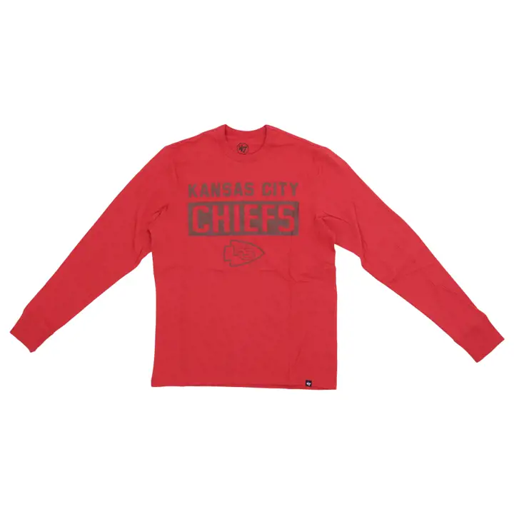 T-shirt manches longues Kansas City Chiefs NFL Iced Framework Frankie 23 rouge