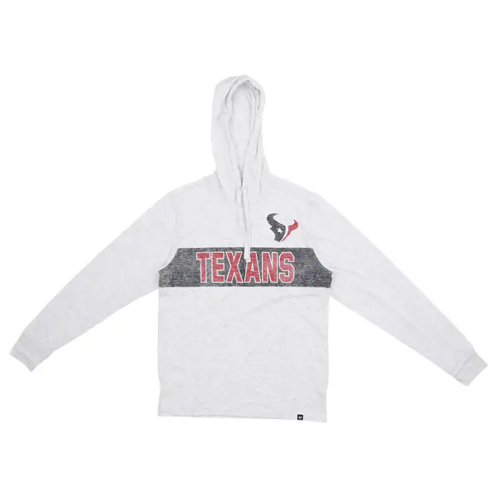 T-shirt à capuche Houston Texans NFL Field Franklin 23 gris