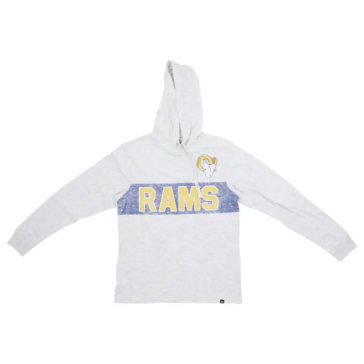 T-shirt à capuche Franklin NFL Los Angeles Rams 23 gry