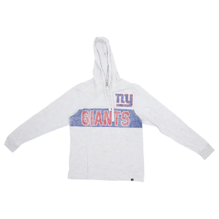 T-shirt à capuche Franklin NFL New York Giants 23 gris