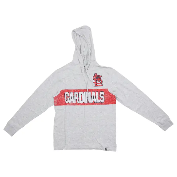 Haut à capuche MLB 47 Franklin Field St. Louis Cardinals GRIS