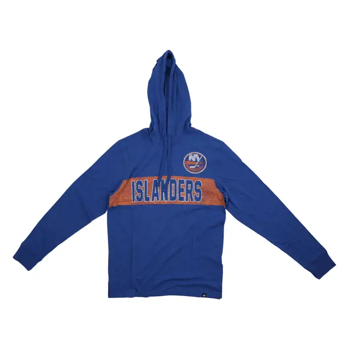 New York Islanders LNH 47 Franklin Field Haut à capuche BLEU