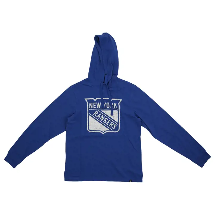 New York Rangers LNH 47 Ashby Pique Hood BLEU